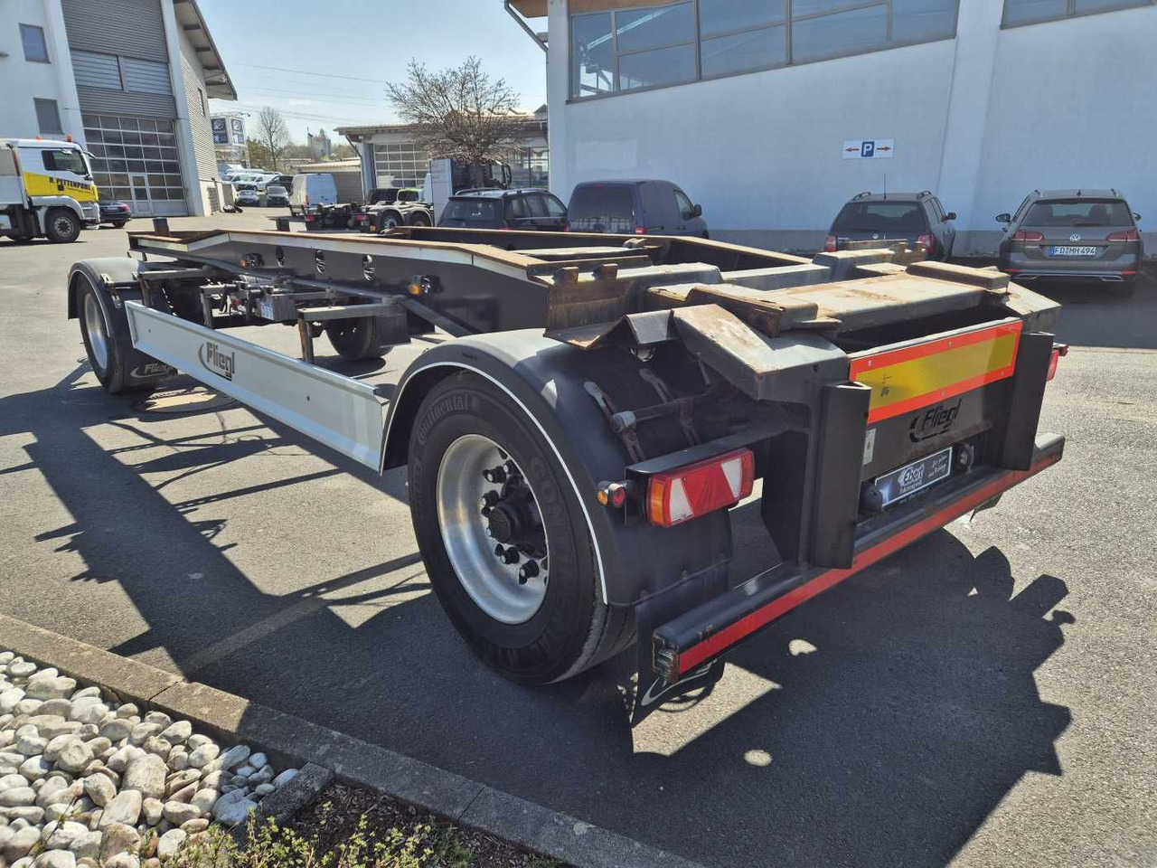 Fliegl ZPS180 Abroll-Container Tropper Pellet-Silo 22m³ Fliegl ZPS180 Abroll-Container Tropper Pellet-Silo 22m³ - Multiliftes/ Konténerszállító pótkocsi: 3 kép. Fliegl ZPS180 Abroll-Container Tropper Pellet-Silo 22m³ Fliegl ZPS180 Abroll-Container Tropper Pellet-Silo 22m³ - Multiliftes/ Konténerszállító pótkocsi: 3 kép.