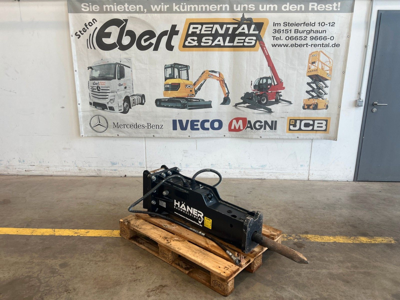 Häner HGS 68 Hydraulikhammer Hammer MS03 / 2021 - Hidraulikus törőfej: 1 kép. Häner HGS 68 Hydraulikhammer Hammer MS03 / 2021 - Hidraulikus törőfej: 1 kép.