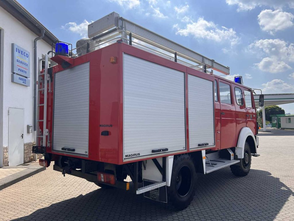 Tűzoltóautó Iveco 75-16 AW 4x4 LF8 Feuerwehr Standheizung 9 Sitze: 8 kép.