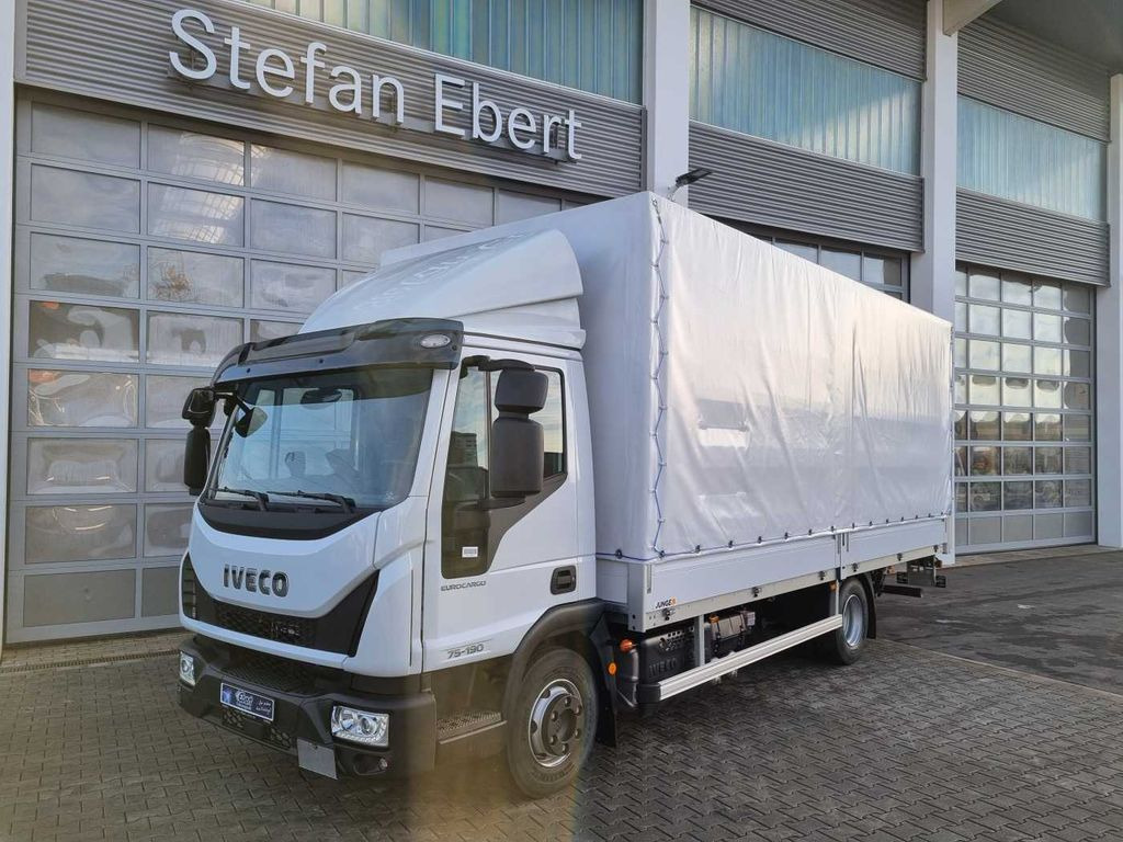 Iveco Eurocargo ML75E19/P LBW Klima Kamera - Ponyvás kisteherautó: 1 kép. Iveco Eurocargo ML75E19/P LBW Klima Kamera - Ponyvás kisteherautó: 1 kép.