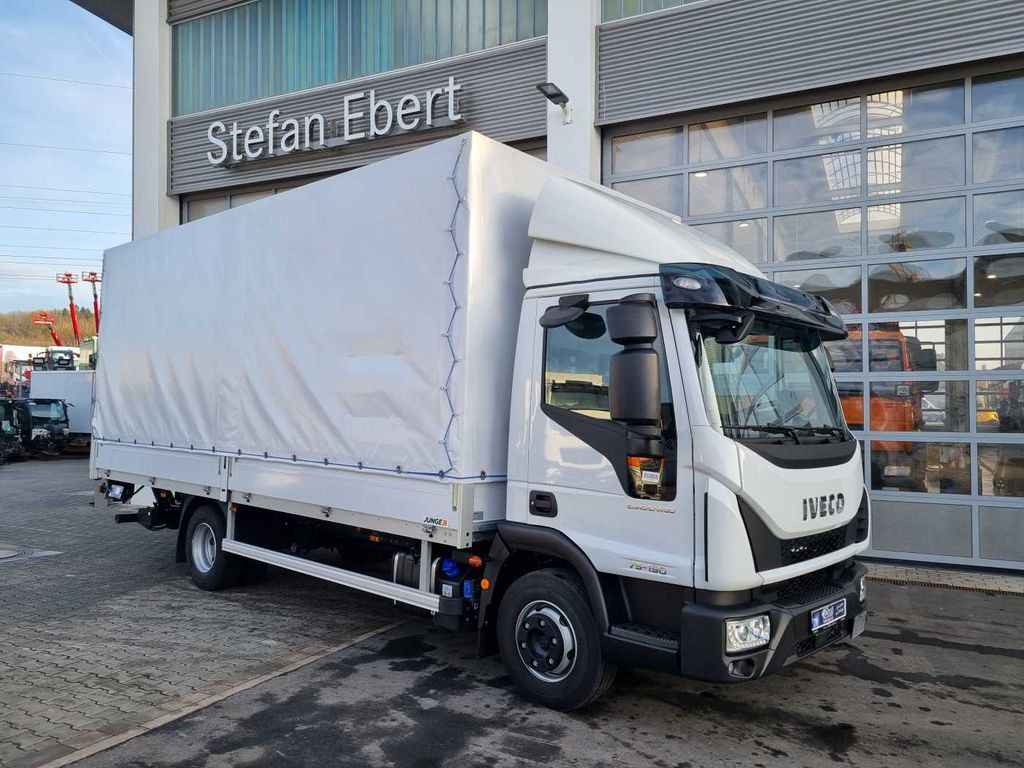 Iveco Eurocargo ML75E19/P LBW Klima Kamera - Ponyvás kisteherautó: 2 kép. Iveco Eurocargo ML75E19/P LBW Klima Kamera - Ponyvás kisteherautó: 2 kép.