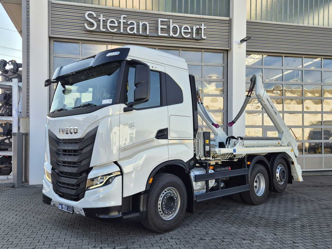Iveco X-Way AS280X46Y/PS ON 6x2 Meiller AK16 Intarder - Billenőplatós teherautó: 3 kép. Iveco X-Way AS280X46Y/PS ON 6x2 Meiller AK16 Intarder - Billenőplatós teherautó: 3 kép.