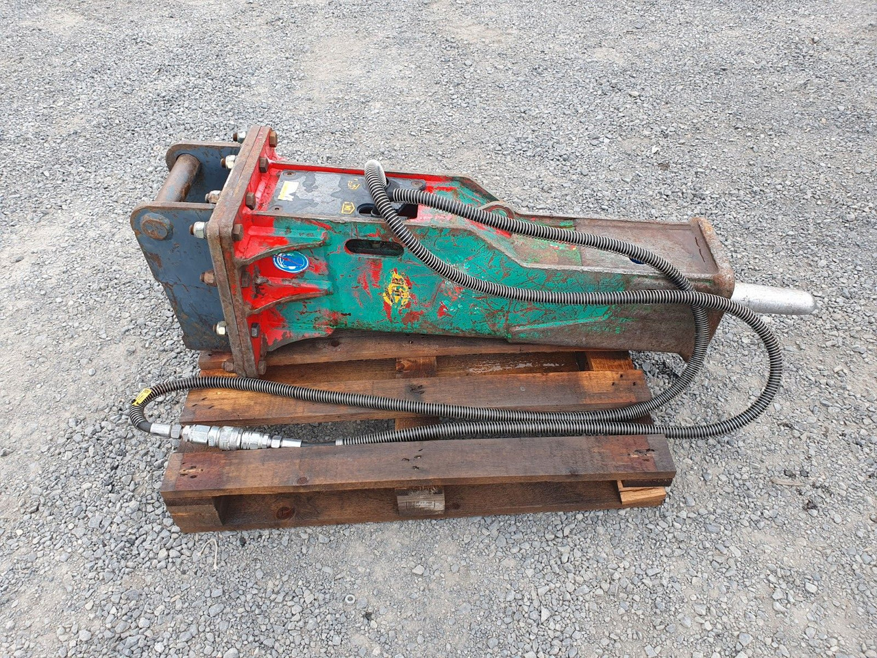 JAB Hydraulikhammer / Hammer / MS03 - Hidraulikus törőfej: 5 kép. JAB Hydraulikhammer / Hammer / MS03 - Hidraulikus törőfej: 5 kép.