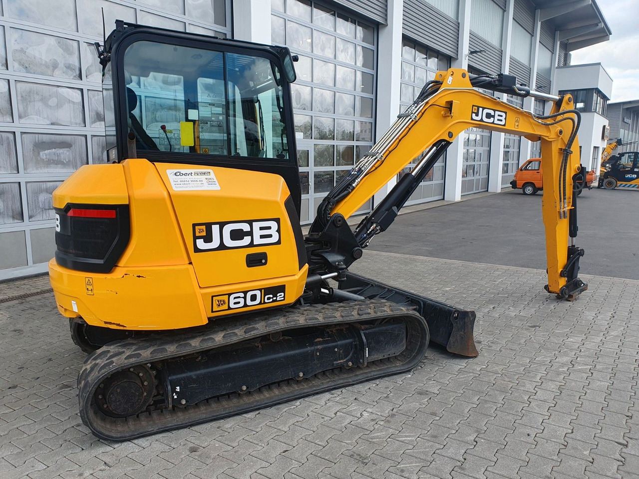 JCB 60C - 2 / nur 316h! / 2022 / HS03 / Klima! - Minikotró: 2 kép. JCB 60C - 2 / nur 316h! / 2022 / HS03 / Klima! - Minikotró: 2 kép.