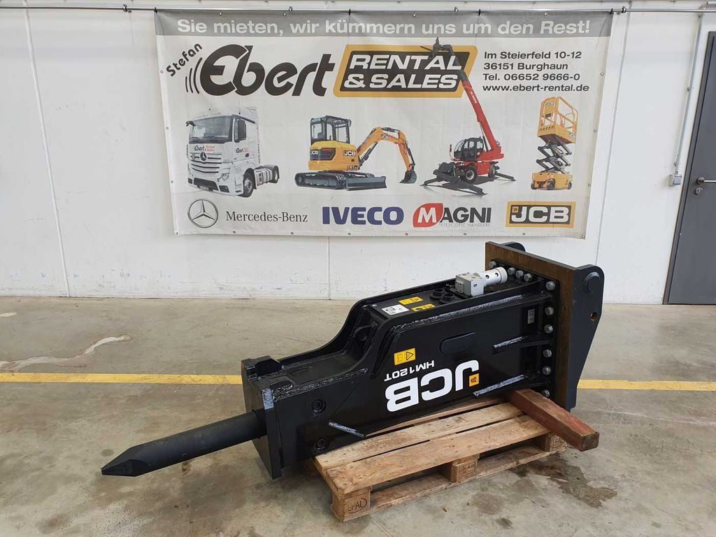 JCB JCB HM120T / Hydraulikhammer / MS21 / 12-18 to - Hidraulikus törőfej - Építőipari gépek: 1 kép. JCB JCB HM120T / Hydraulikhammer / MS21 / 12-18 to - Hidraulikus törőfej - Építőipari gépek: 1 kép.