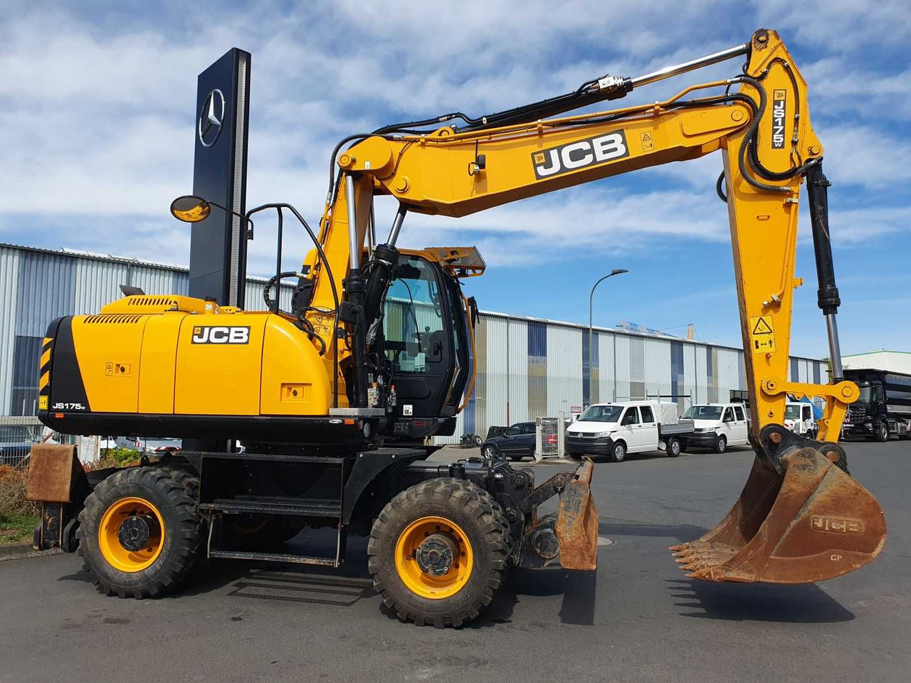 JCB JS 175 W / 2024 / nur 622h! / 1x Tieflöffel lízing JCB JS 175 W / 2024 / nur 622h! / 1x Tieflöffel: 6 kép.