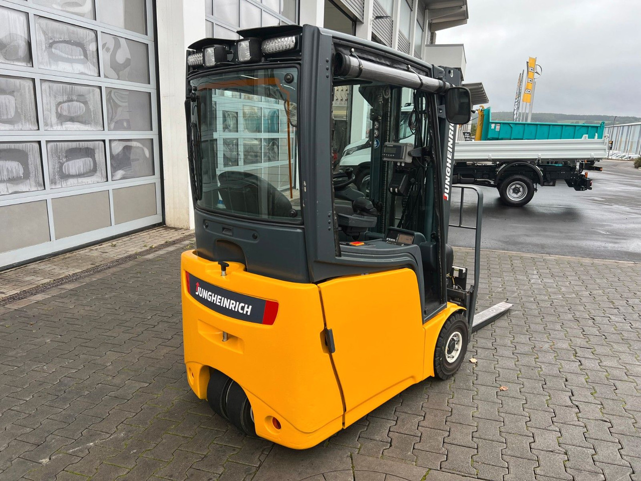 Jungheinrich EFG 215 / Triplex: 4.25m! / SS / 1.285h / 2021 - Elektromos targonca: 4 kép. Jungheinrich EFG 215 / Triplex: 4.25m! / SS / 1.285h / 2021 - Elektromos targonca: 4 kép.