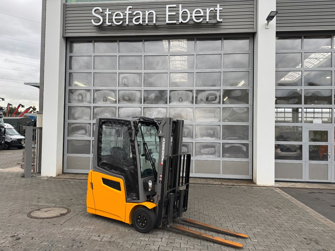 Jungheinrich EFG 215 / Triplex: 4.25m! / SS / nur 2.819h! - Elektromos targonca: 1 kép. Jungheinrich EFG 215 / Triplex: 4.25m! / SS / nur 2.819h! - Elektromos targonca: 1 kép.