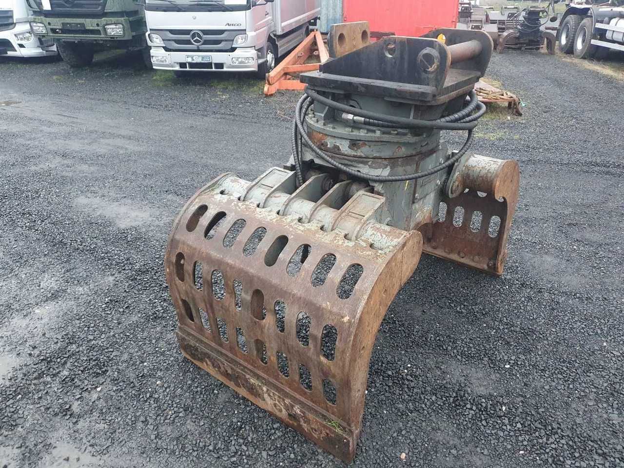 Kinshofer Abbruchgreifer / MS21 / MS25 / Rotator - Polip kanál: 4 kép. Kinshofer Abbruchgreifer / MS21 / MS25 / Rotator - Polip kanál: 4 kép.