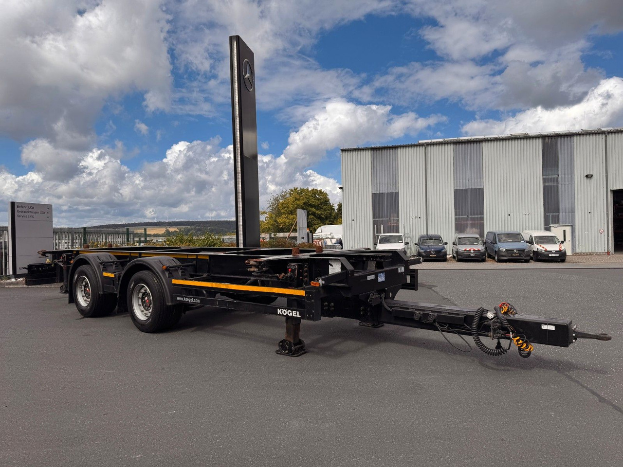 Kögel ZW 18 Lafette SAF Achsen 15.910kg Nutzlast lízing Kögel ZW 18 Lafette SAF Achsen 15.910kg Nutzlast: 15 kép.