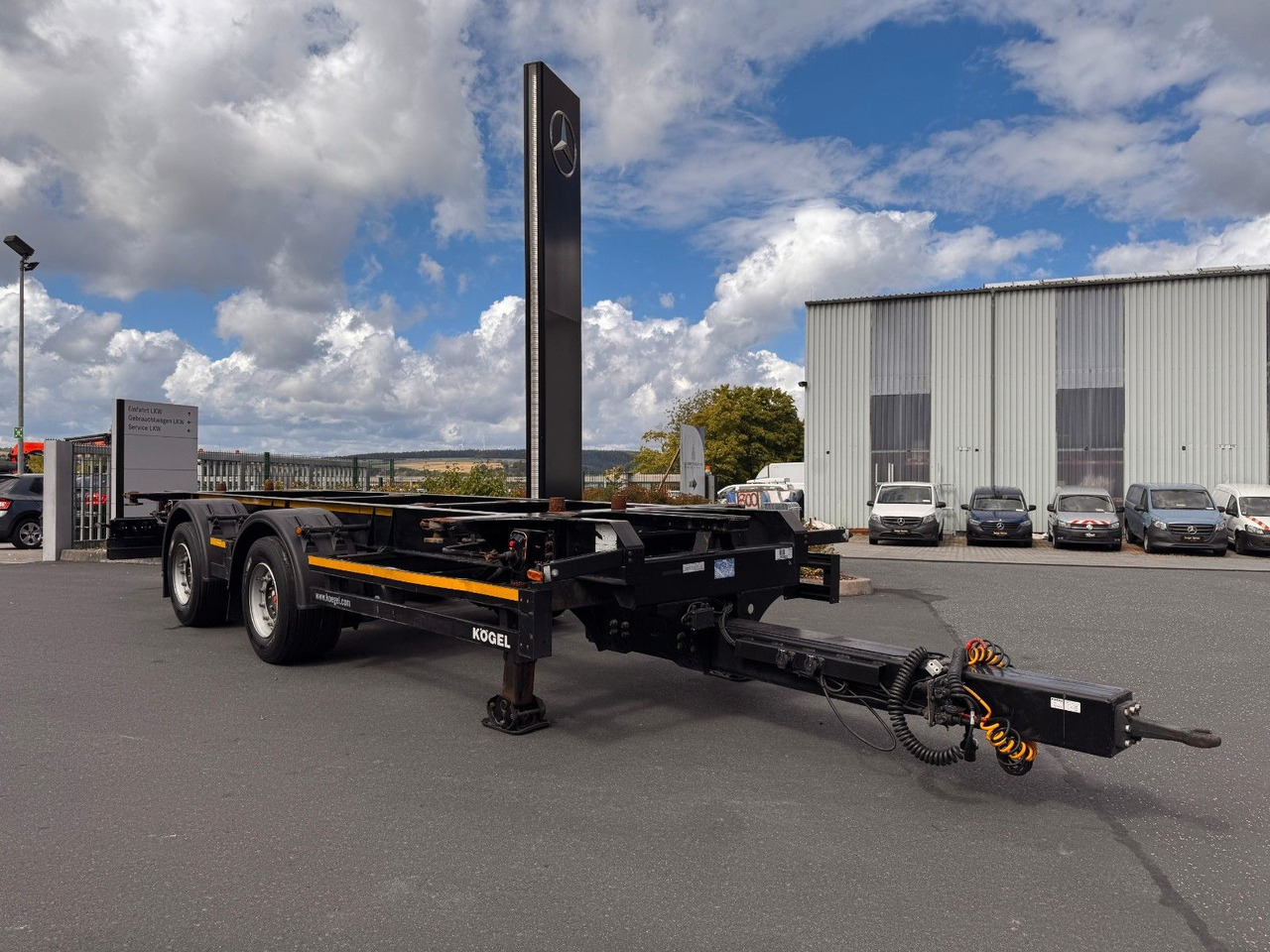 Kögel ZW 18 Lafette SAF Achsen 15.910kg Nutzlast lízing Kögel ZW 18 Lafette SAF Achsen 15.910kg Nutzlast: 8 kép.