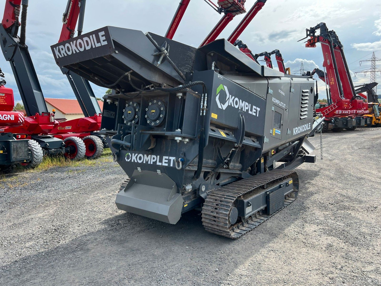 Komplet Krokodile / nur 76h! / 2022 / Schredder - Ipari aprítógép: 4 kép. Komplet Krokodile / nur 76h! / 2022 / Schredder - Ipari aprítógép: 4 kép.