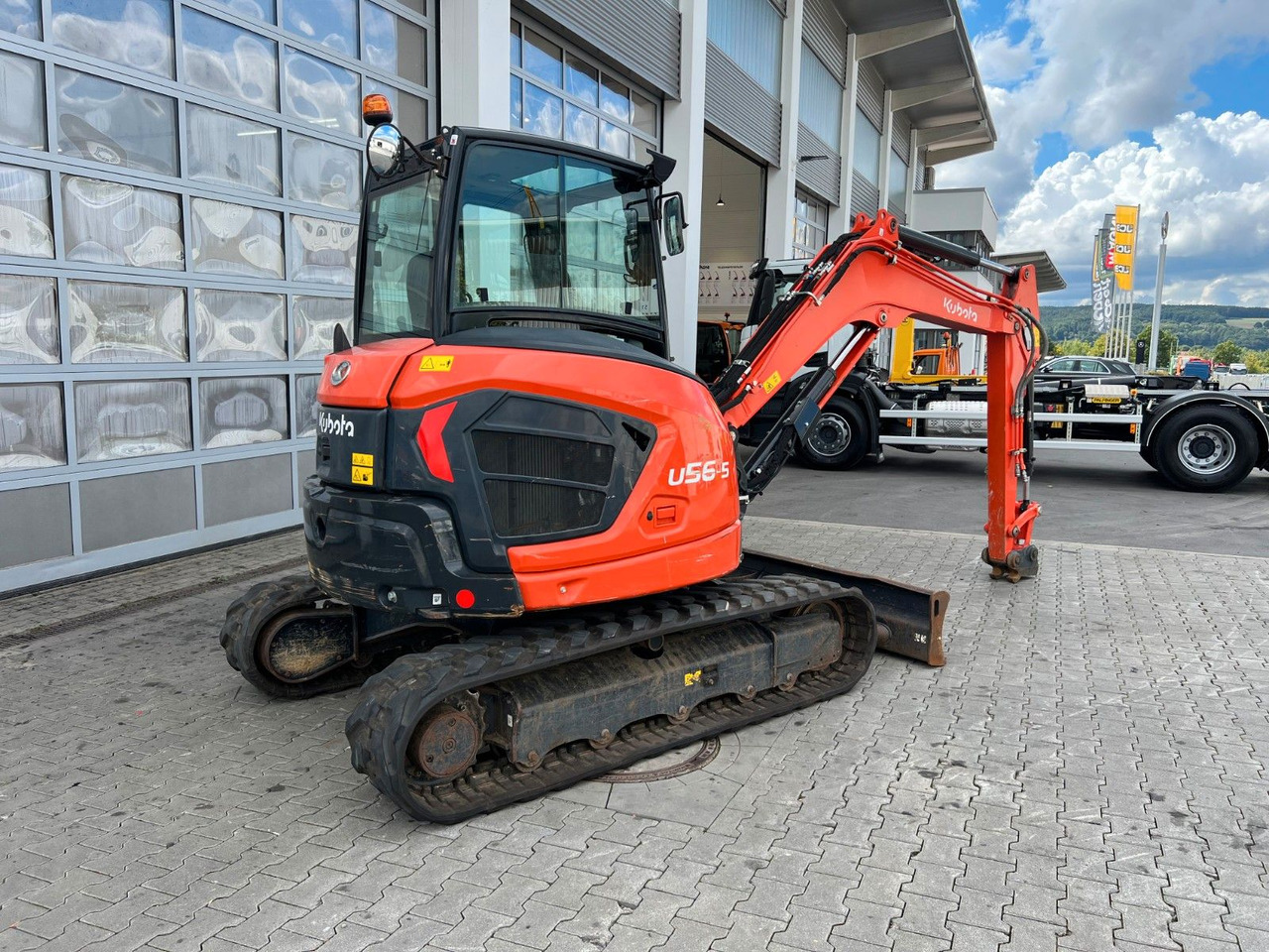 Kubota U56-5 / nur 1.462h! / 2022 - Minikotró: 4 kép. Kubota U56-5 / nur 1.462h! / 2022 - Minikotró: 4 kép.