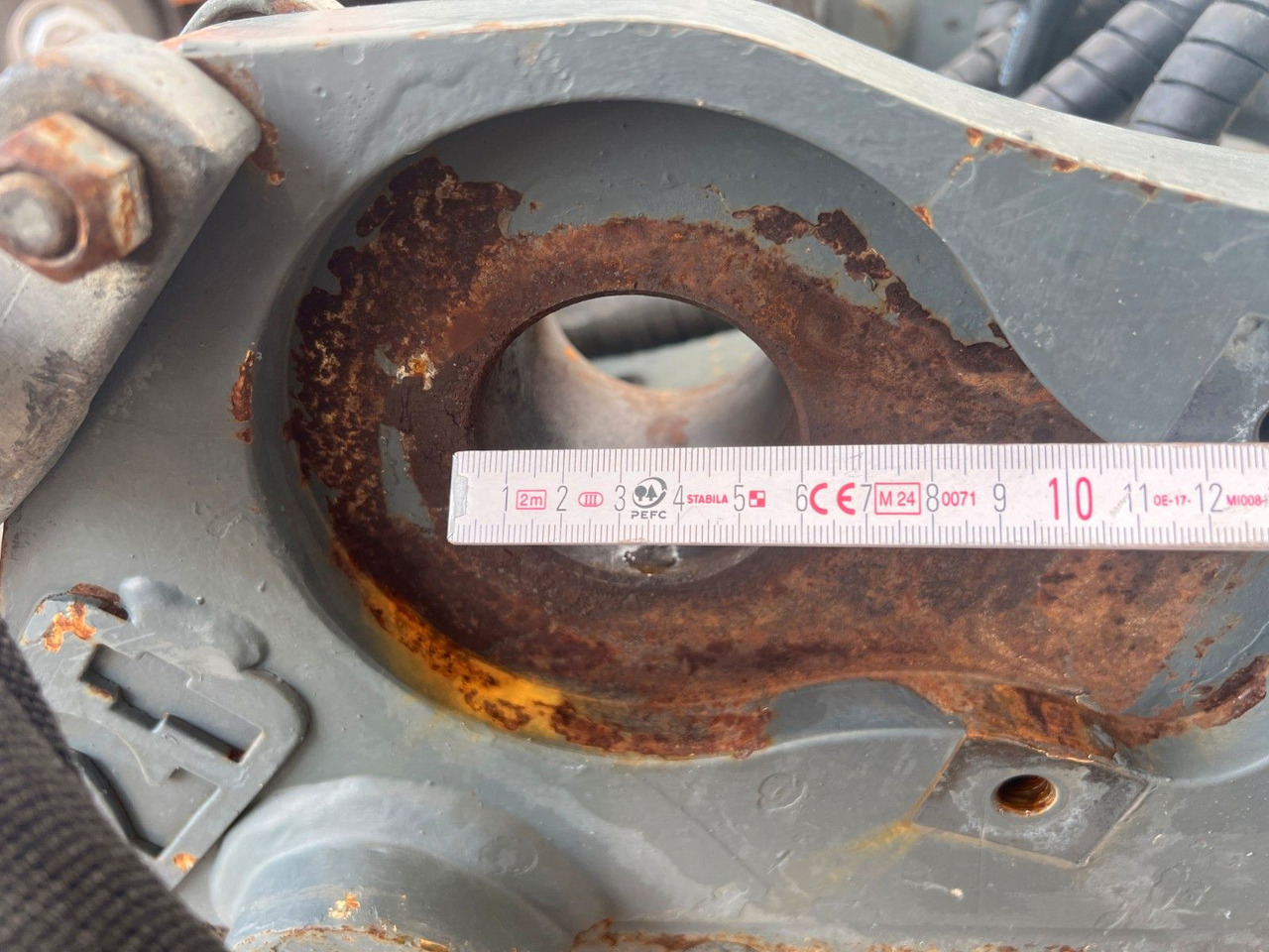 Gyorscsatlakozó Liebherr SW48 Likufix Schnellwechsler / 2018: 10 kép.