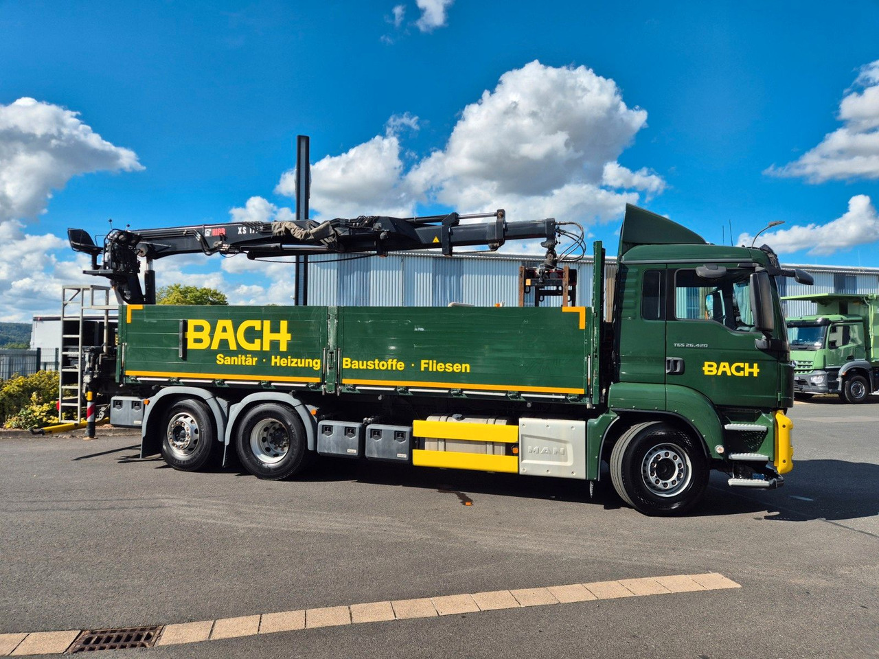 MAN TGS 26.420 6x2-4 LL Hiab 177K PRO 2 Stück - Darus autó: 5 kép. MAN TGS 26.420 6x2-4 LL Hiab 177K PRO 2 Stück - Darus autó: 5 kép.