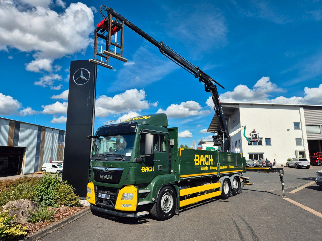 MAN TGS 26.420 6x2-4 LL Hiab 177K PRO 2 Stück - Darus autó: 1 kép. MAN TGS 26.420 6x2-4 LL Hiab 177K PRO 2 Stück - Darus autó: 1 kép.