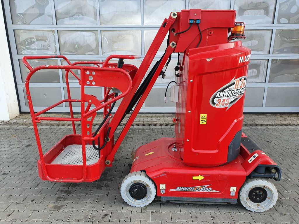 Magni AMWP 11.5-8100 / MJP11.5AC / 11,2m / 179h! Magni AMWP 11.5-8100 / MJP11.5AC / 11,2m / 179h! - Oszlopos személyemelő: 2 kép. Magni AMWP 11.5-8100 / MJP11.5AC / 11,2m / 179h! Magni AMWP 11.5-8100 / MJP11.5AC / 11,2m / 179h! - Oszlopos személyemelő: 2 kép.
