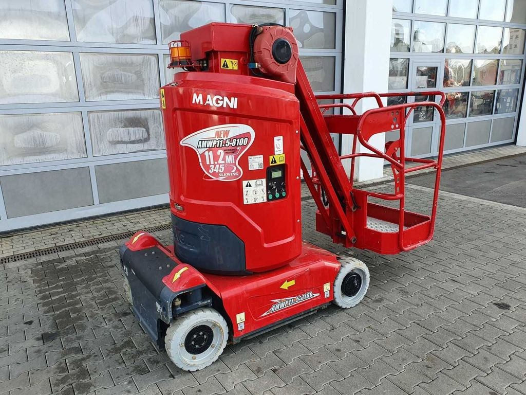 Magni AMWP 11.5-8100 / MJP11.5AC / 11,2m / 179h! - Oszlopos személyemelő: 5 kép. Magni AMWP 11.5-8100 / MJP11.5AC / 11,2m / 179h! - Oszlopos személyemelő: 5 kép.