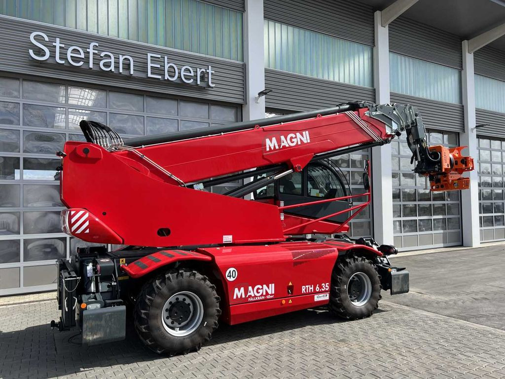 Új Teleszkópos rakodó Magni RTH 6.35 SH / Fällkran / Westtech CS750 Magni RTH 6.35 SH / Fällkran / Westtech CS750: 9 kép.