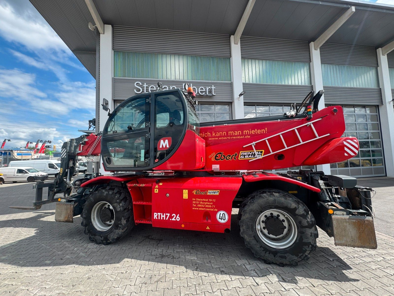 Magni RTH 7.26 SH Roto / Funk / 2021 / Gabel - Teleszkópos rakodó: 3 kép. Magni RTH 7.26 SH Roto / Funk / 2021 / Gabel - Teleszkópos rakodó: 3 kép.