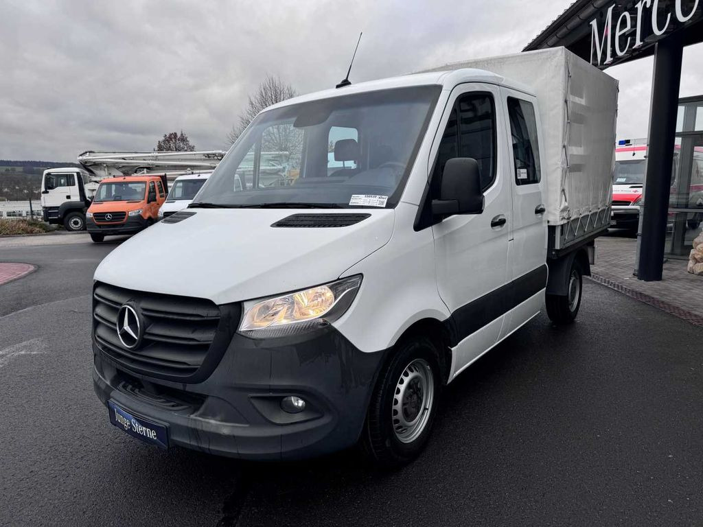 Mercedes-Benz Sprinter 215 CDI DoKa 9G Klima AHK Tempomat SHZ - Ponyvás kisteherautó: 3 kép. Mercedes-Benz Sprinter 215 CDI DoKa 9G Klima AHK Tempomat SHZ - Ponyvás kisteherautó: 3 kép.