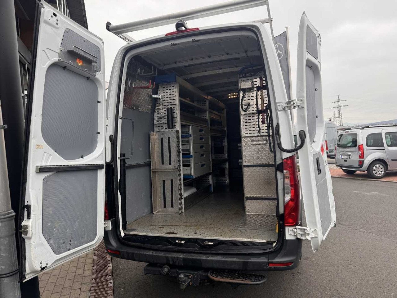 Furgon Mercedes-Benz Sprinter 516 CDI Werkstatt/Regal AHK3,5to Klima: 8 kép.