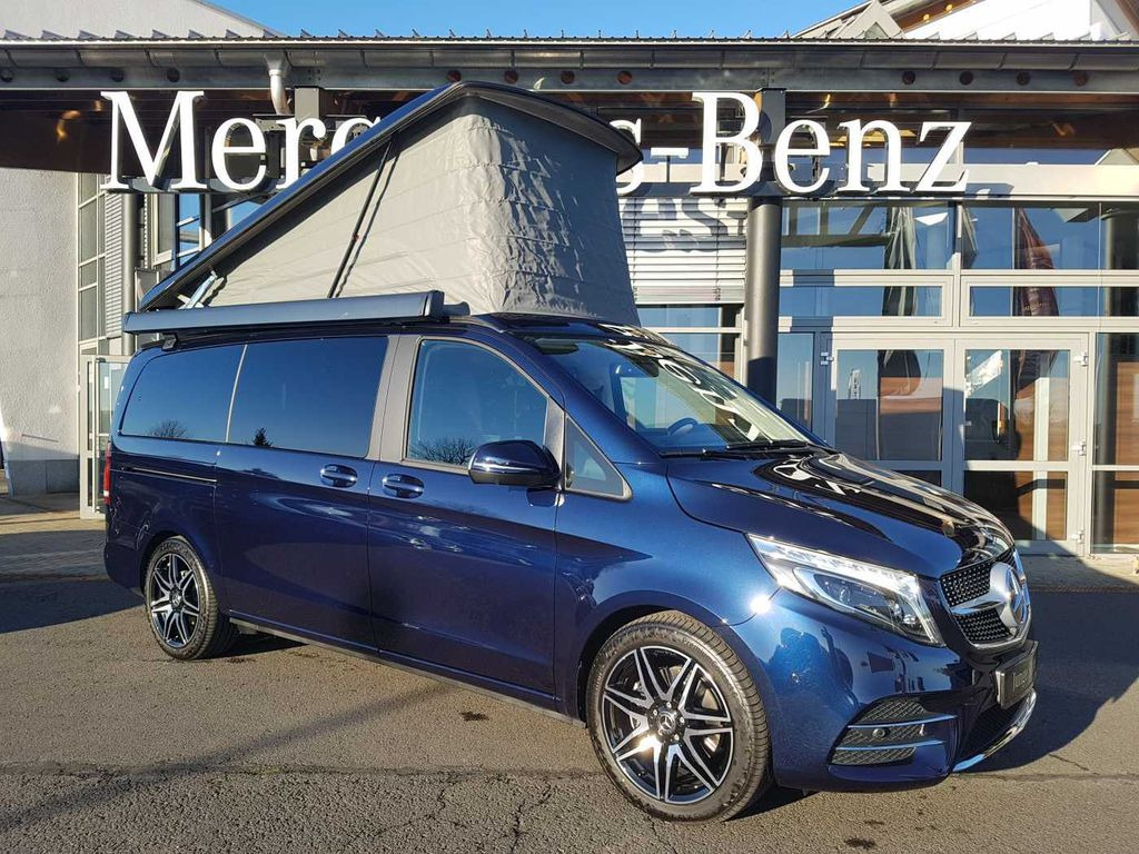 Mercedes-Benz V 300 d Marco Polo AMG Markise AHK2,5 360° MBUX - Autó: 2 kép. Mercedes-Benz V 300 d Marco Polo AMG Markise AHK2,5 360° MBUX - Autó: 2 kép.