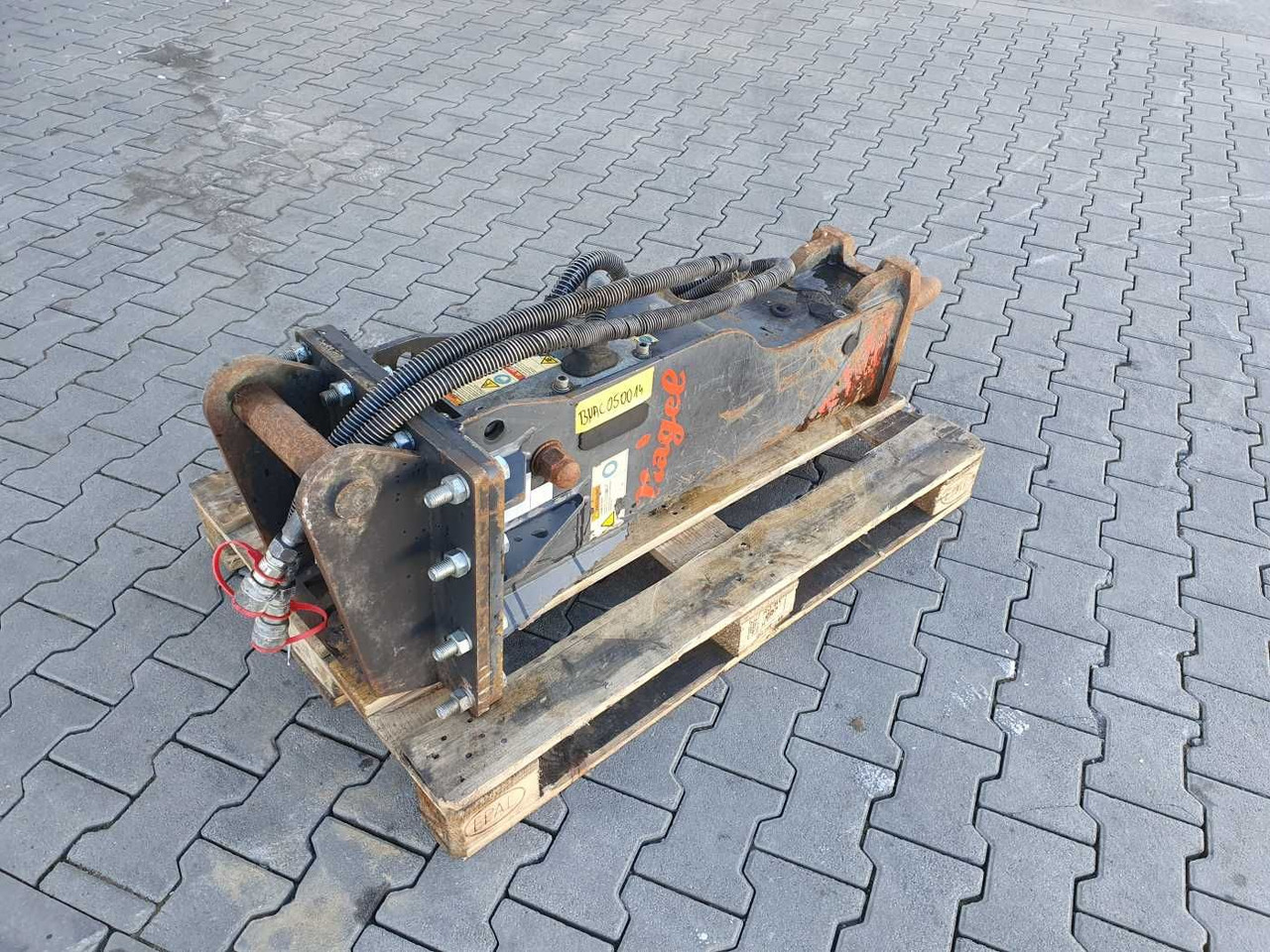 Nagel M5 Rammer / Hydraulikhammer / MS03 / 2017 - Hidraulikus törőfej - Építőipari gépek: 3 kép. Nagel M5 Rammer / Hydraulikhammer / MS03 / 2017 - Hidraulikus törőfej - Építőipari gépek: 3 kép.