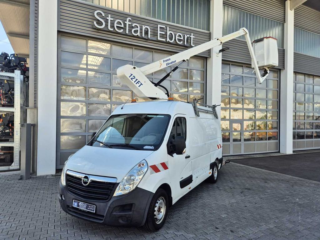 Opel Movano 2.3 CDTI / France Elevateur 121FT, 12m - Emelőkosaras teherautó, Kisteherautó: 1 kép. Opel Movano 2.3 CDTI / France Elevateur 121FT, 12m - Emelőkosaras teherautó, Kisteherautó: 1 kép.