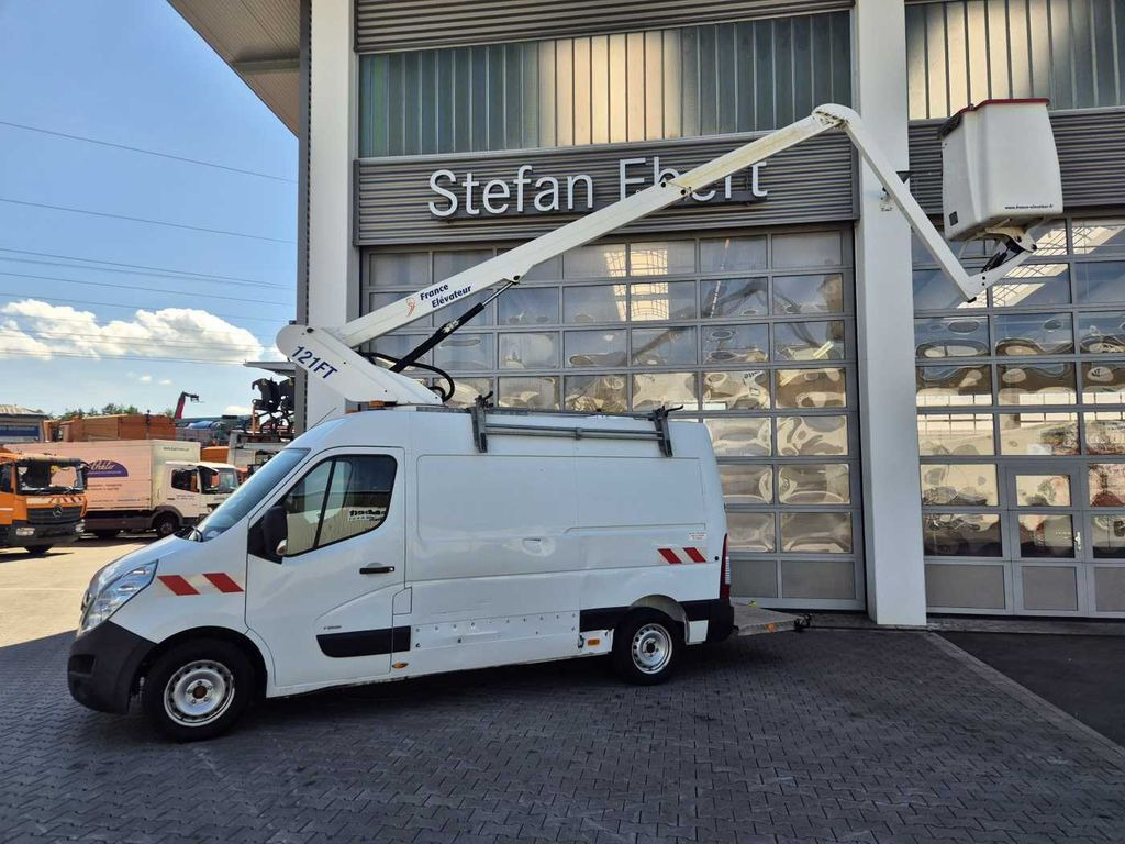 Opel Movano 2.3 CDTI / France Elevateur 121FT, 12m - Emelőkosaras teherautó, Kisteherautó: 2 kép. Opel Movano 2.3 CDTI / France Elevateur 121FT, 12m - Emelőkosaras teherautó, Kisteherautó: 2 kép.