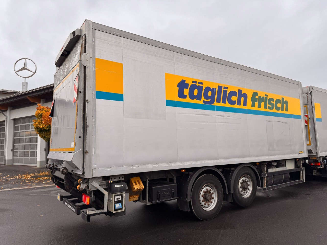 ROHR RZAK/18 IV LBW Durchlade - Pótkocsi hűtős: 1 kép. ROHR RZAK/18 IV LBW Durchlade - Pótkocsi hűtős: 1 kép.