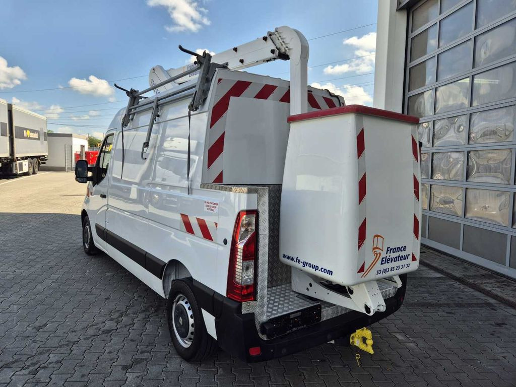 Renault Master 2.3 dCi / France Elevateur 121FCC, 12,5m - Emelőkosaras teherautó, Kisteherautó: 3 kép. Renault Master 2.3 dCi / France Elevateur 121FCC, 12,5m - Emelőkosaras teherautó, Kisteherautó: 3 kép.