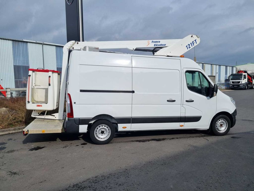 Emelőkosaras teherautó, Kisteherautó Renault Master 2.3 dCi / France Elevateur 121FT, 12m: 7 kép.