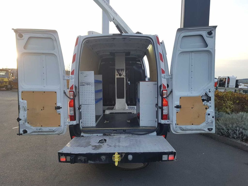 Renault Master 2.3 dCi / KLUBB K32, 12,5m - Emelőkosaras teherautó, Kisteherautó: 5 kép. Renault Master 2.3 dCi / KLUBB K32, 12,5m - Emelőkosaras teherautó, Kisteherautó: 5 kép.