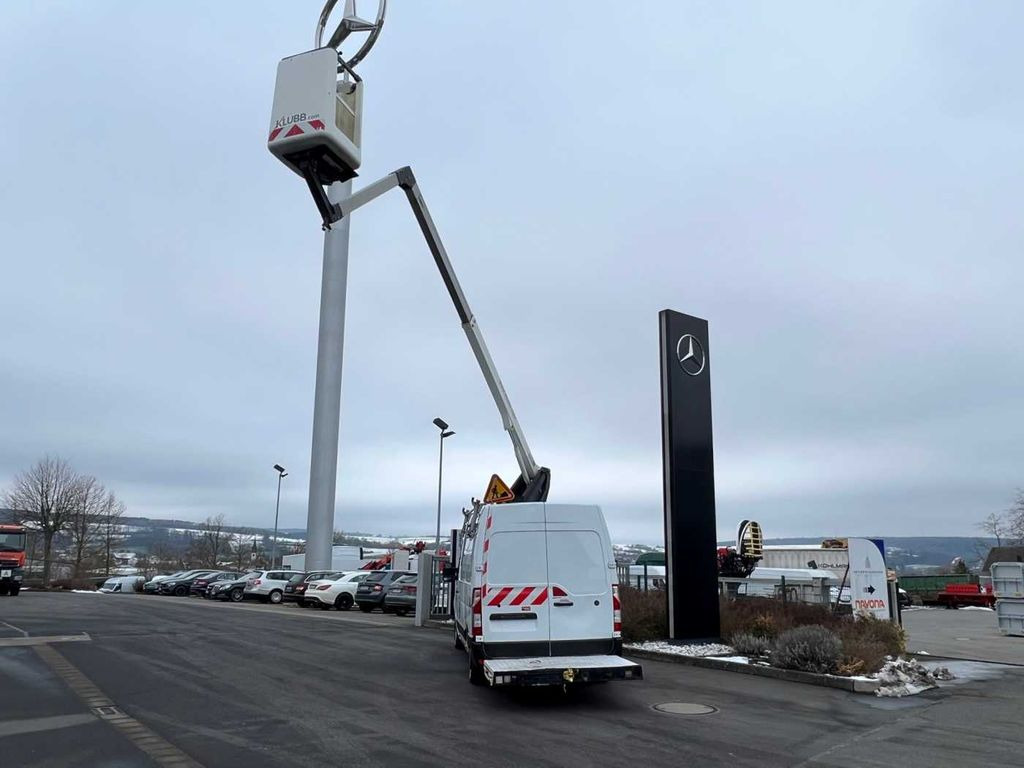 Renault Master 2.3 dCi / KLUBB K32, 12,5m - Emelőkosaras teherautó, Kisteherautó: 3 kép. Renault Master 2.3 dCi / KLUBB K32, 12,5m - Emelőkosaras teherautó, Kisteherautó: 3 kép.