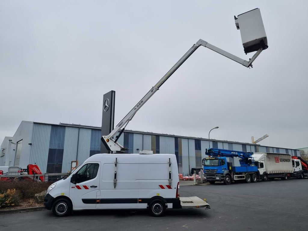 Renault Master 2.3 dCi / VERSALIFT ETL-32, 12,5m - Emelőkosaras teherautó, Kisteherautó: 2 kép. Renault Master 2.3 dCi / VERSALIFT ETL-32, 12,5m - Emelőkosaras teherautó, Kisteherautó: 2 kép.