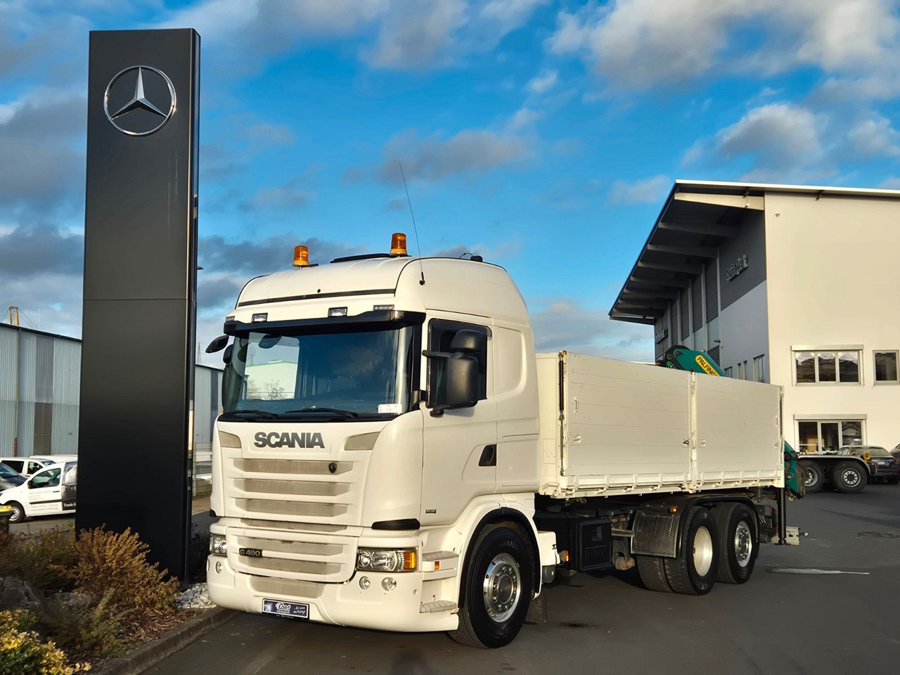 Scania G490 LB6x2*4HNB Palfinger PK 18002-EH D Funk AHK - Darus autó: 2 kép. Scania G490 LB6x2*4HNB Palfinger PK 18002-EH D Funk AHK - Darus autó: 2 kép.