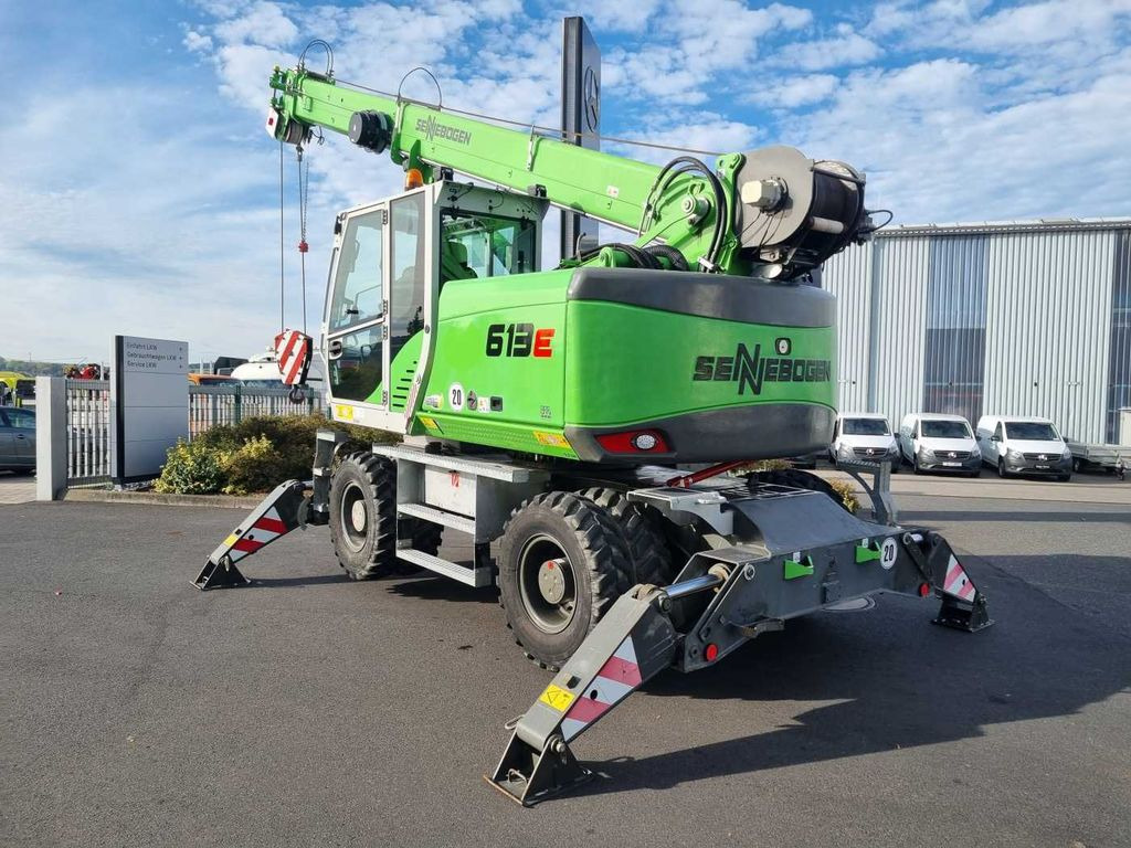 Sennebogen 613 E / Funk / hochfahrbare Kabine / nur 1.732h - Hulladék kotró: 5 kép. Sennebogen 613 E / Funk / hochfahrbare Kabine / nur 1.732h - Hulladék kotró: 5 kép.