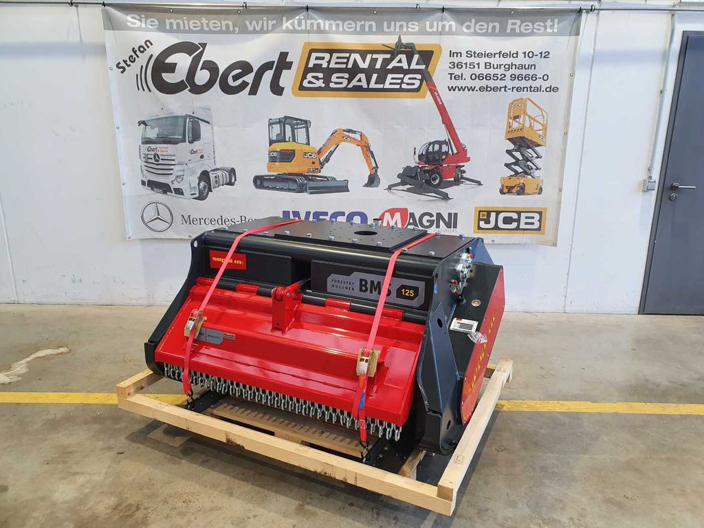 Seppi M. BMS 125 / 13-30t /Forstmulcher/lagernd! - Erdészeti mulcsozó: 1 kép. Seppi M. BMS 125 / 13-30t /Forstmulcher/lagernd! - Erdészeti mulcsozó: 1 kép.