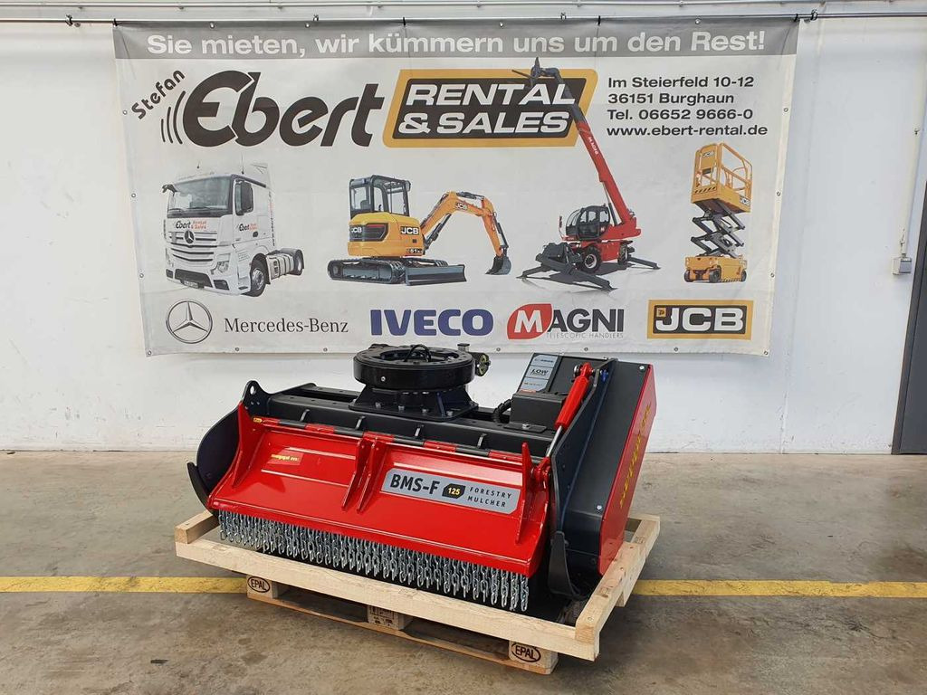 Seppi M. BMS-F 125 Forstmulcher 10-20t Drehmotor - Erdészeti mulcsozó: 1 kép. Seppi M. BMS-F 125 Forstmulcher 10-20t Drehmotor - Erdészeti mulcsozó: 1 kép.