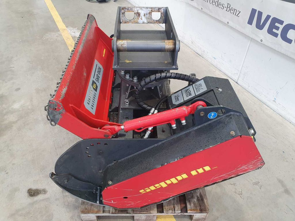 Erdészeti mulcsozó Seppi M. MINI-BMS 105 / 5-10to Forstmulcher DEMO: 9 kép.