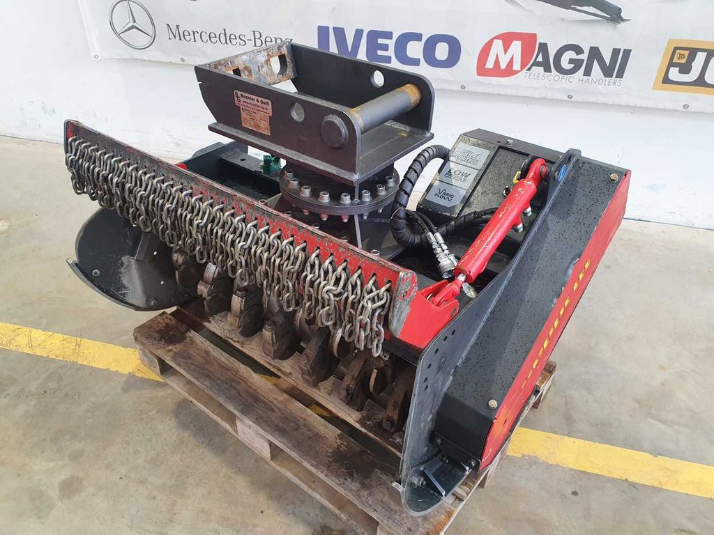 Erdészeti mulcsozó Seppi M. MINI-BMS 105 / 5-10to Forstmulcher DEMO: 10 kép.