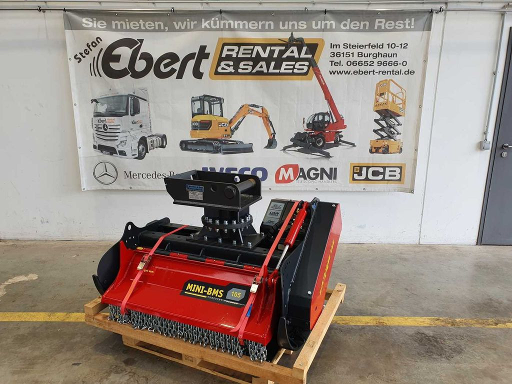 Seppi M. MINI-BMS 105 / Forstmulcher / CUT CONTR - Erdészeti mulcsozó: 1 kép. Seppi M. MINI-BMS 105 / Forstmulcher / CUT CONTR - Erdészeti mulcsozó: 1 kép.
