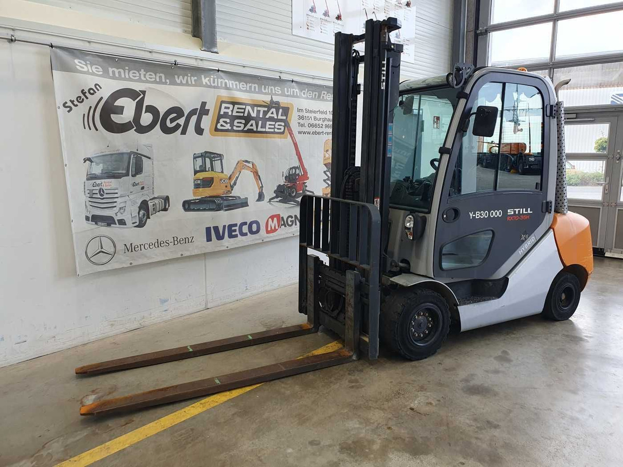 Still RX70-35 / Duplex: 3.40m / nur 1.328h! / SS - Dízel targonca: 5 kép. Still RX70-35 / Duplex: 3.40m / nur 1.328h! / SS - Dízel targonca: 5 kép.