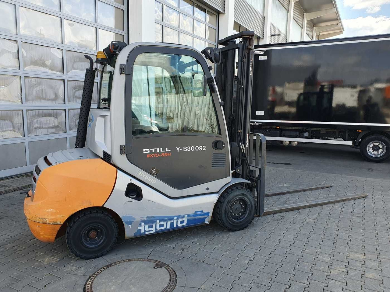 Still RX70-35 / Duplex: 3.60m! / nur 5.071h! / SS - Dízel targonca: 2 kép. Still RX70-35 / Duplex: 3.60m! / nur 5.071h! / SS - Dízel targonca: 2 kép.