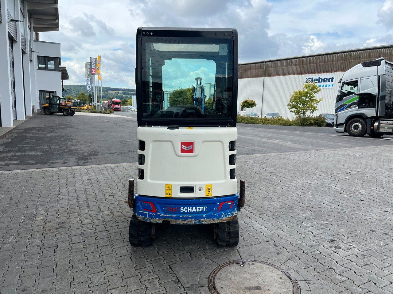 Terex TC16 / 2017 / 1.769h / Löffelpaket / Powertilt - Minikotró: 5 kép. Terex TC16 / 2017 / 1.769h / Löffelpaket / Powertilt - Minikotró: 5 kép.