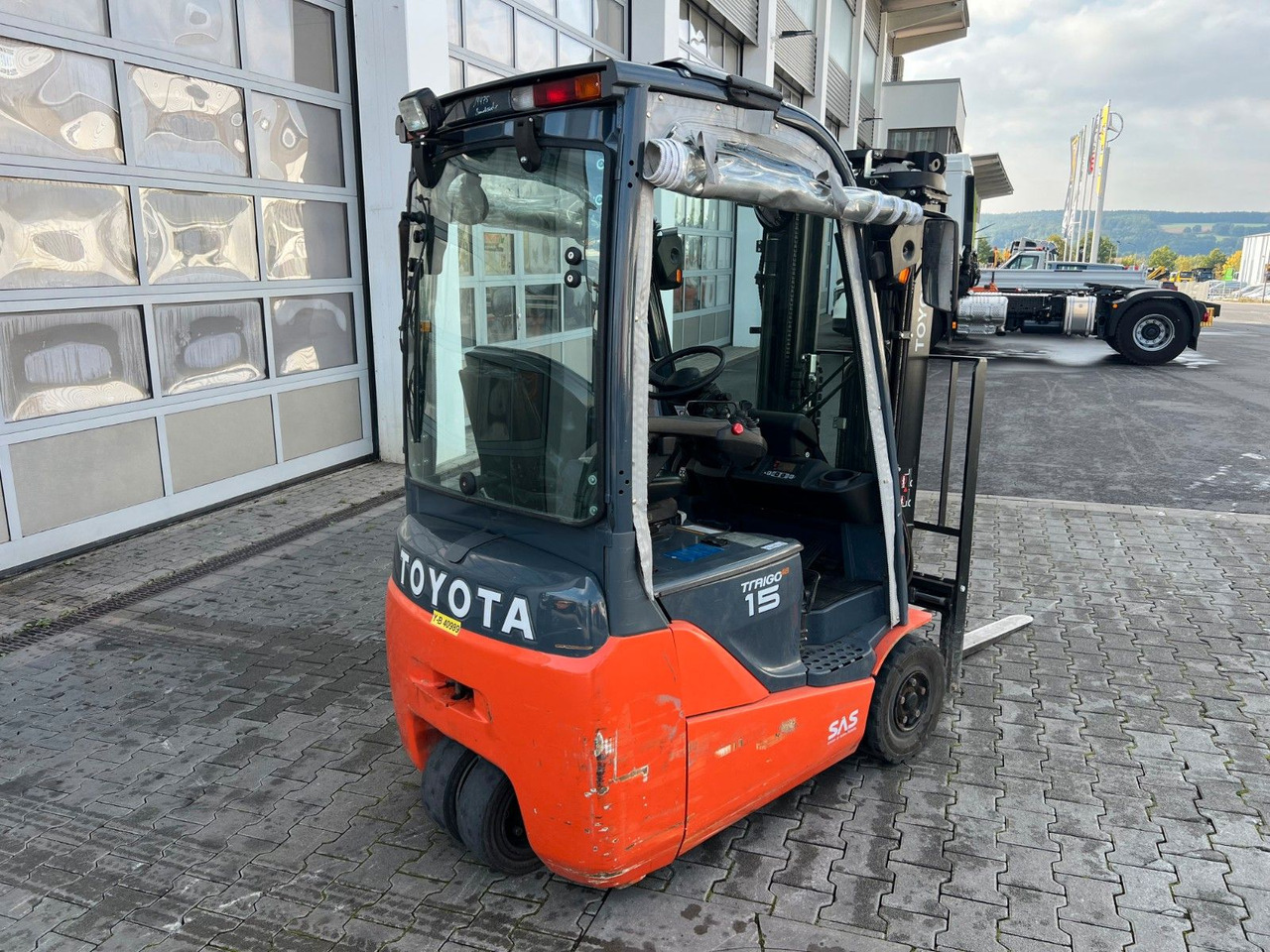 Toyota 8FBET15 / Triplex: 4.30m / nur 1.187h! / SS - Elektromos targonca: 4 kép. Toyota 8FBET15 / Triplex: 4.30m / nur 1.187h! / SS - Elektromos targonca: 4 kép.