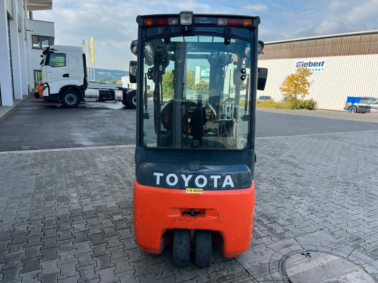 Toyota 8FBET15 / Triplex: 4.30m / nur 1.187h! / SS - Elektromos targonca: 5 kép. Toyota 8FBET15 / Triplex: 4.30m / nur 1.187h! / SS - Elektromos targonca: 5 kép.