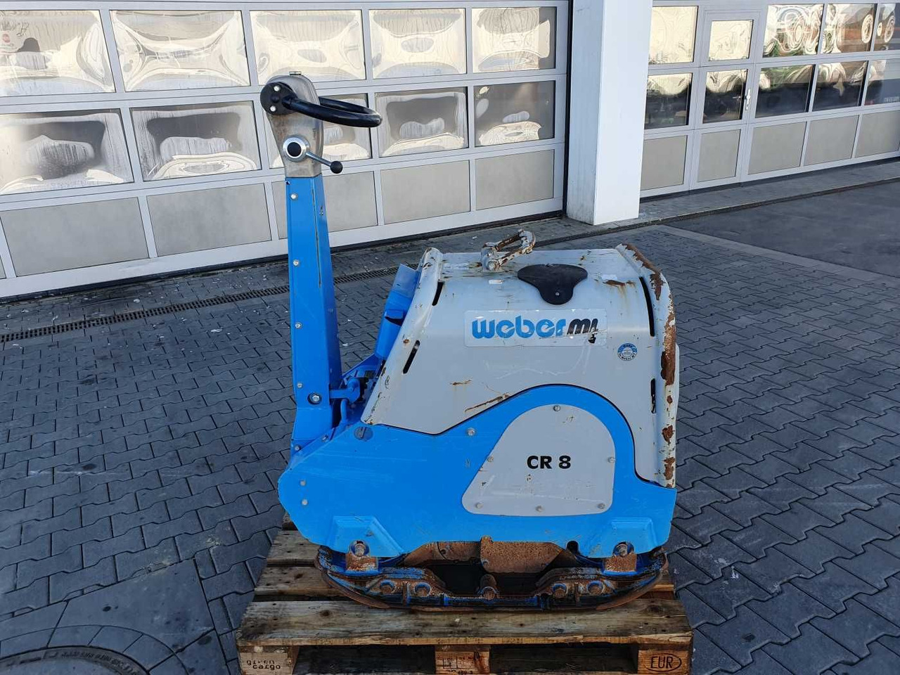 Weber CR 8 Hatz-Diesel 601kg Rüttelplatte 117 h - Lapvibrátor: 2 kép. Weber CR 8 Hatz-Diesel 601kg Rüttelplatte 117 h - Lapvibrátor: 2 kép.