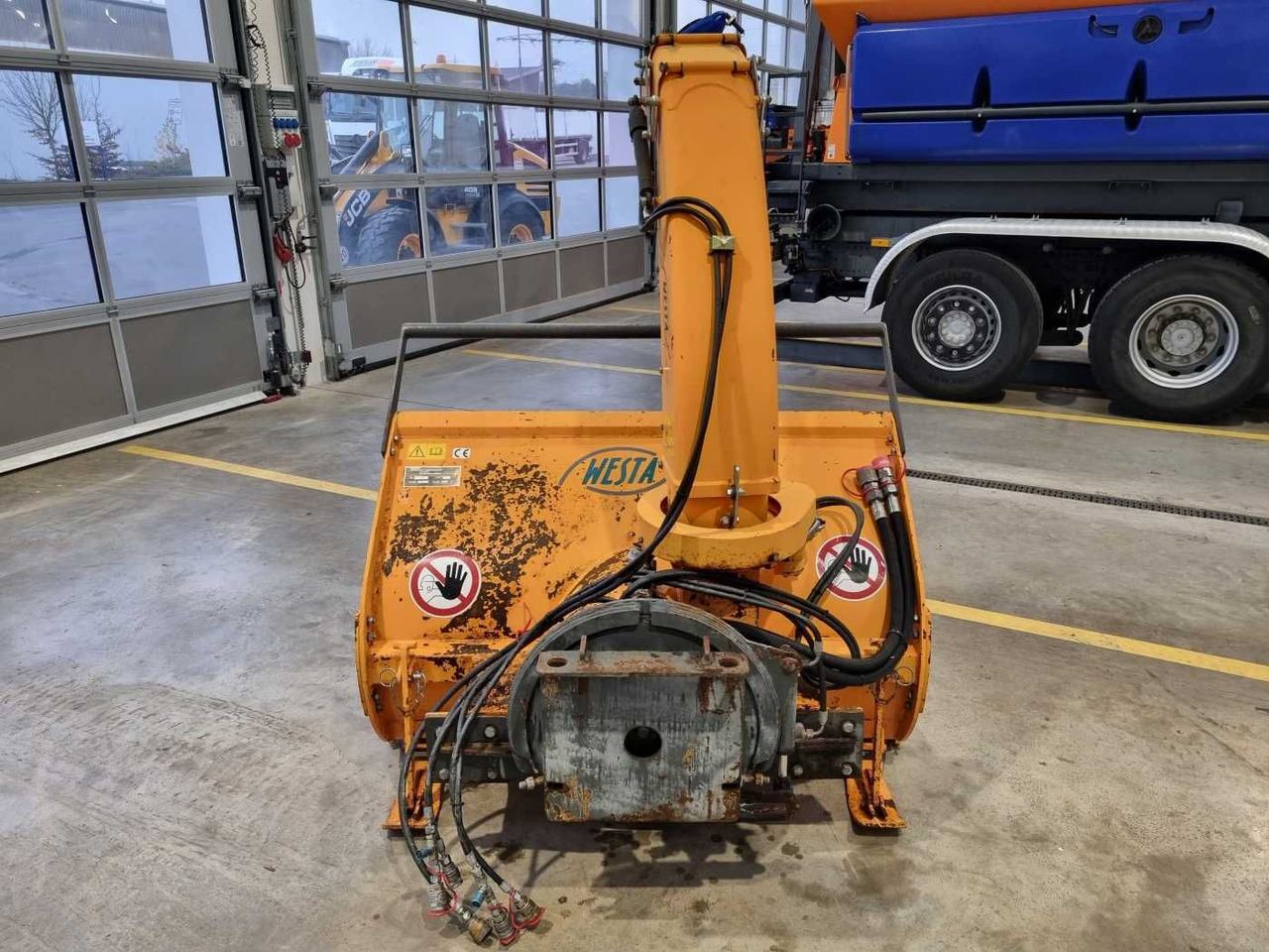 Westa 650/1500 Schneefräse Bj. 2006 - Hófúvó: 4 kép. Westa 650/1500 Schneefräse Bj. 2006 - Hófúvó: 4 kép.
